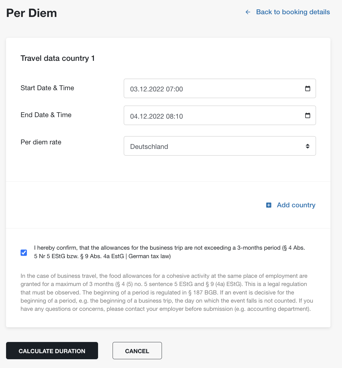 Organizationspecific rates for per diem and mileage allowance Lanes